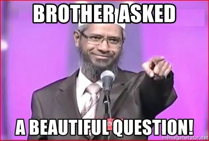 Beautiful Question Reaction