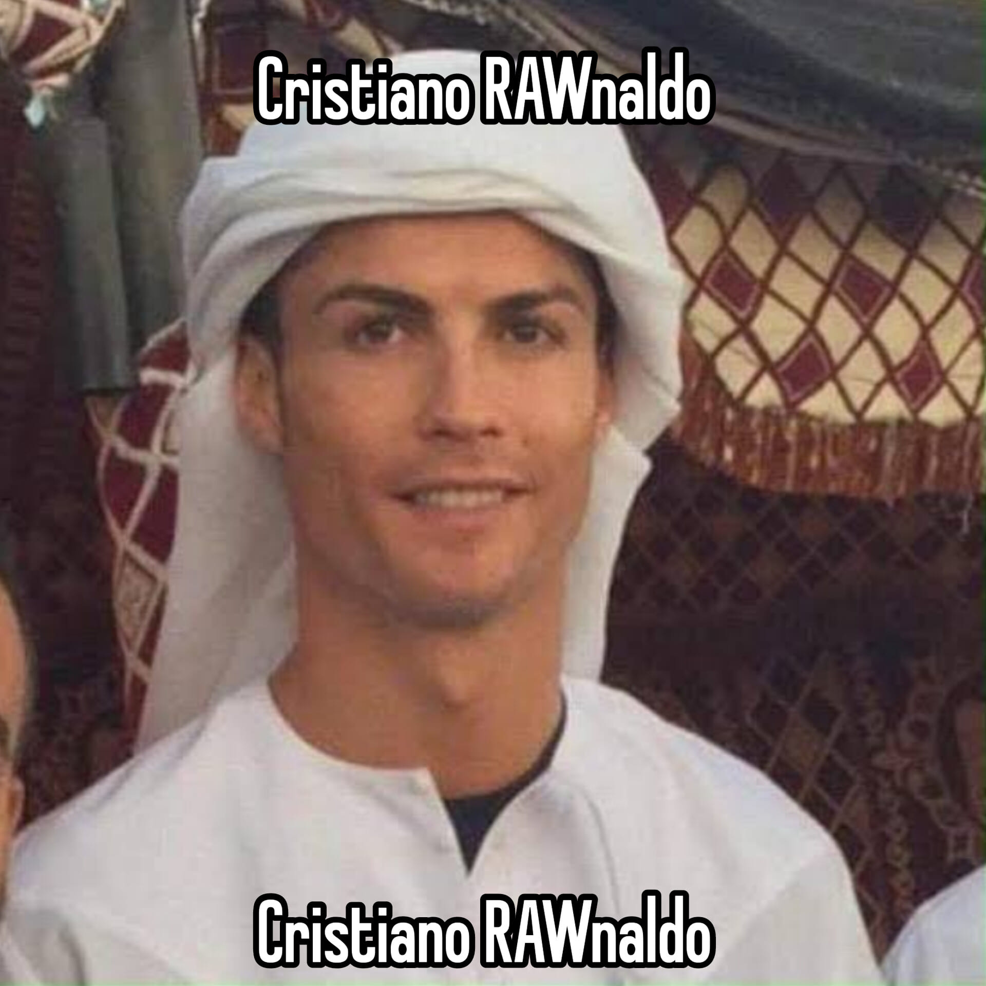 Cristiano RAWnaldo moment