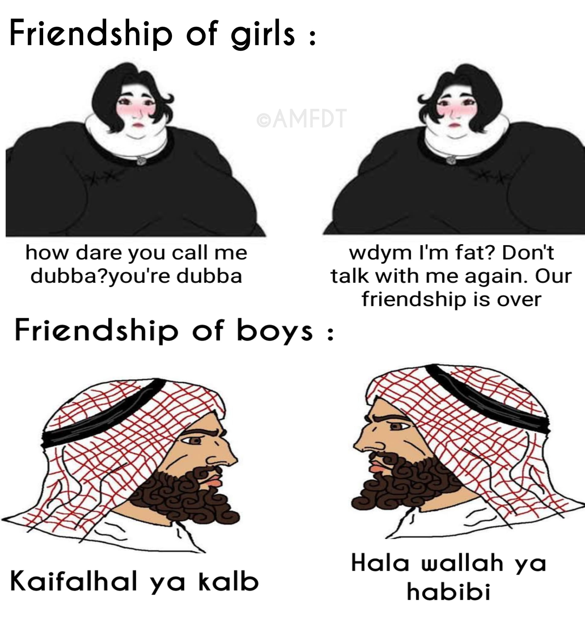 Girls vs Boys Friendships