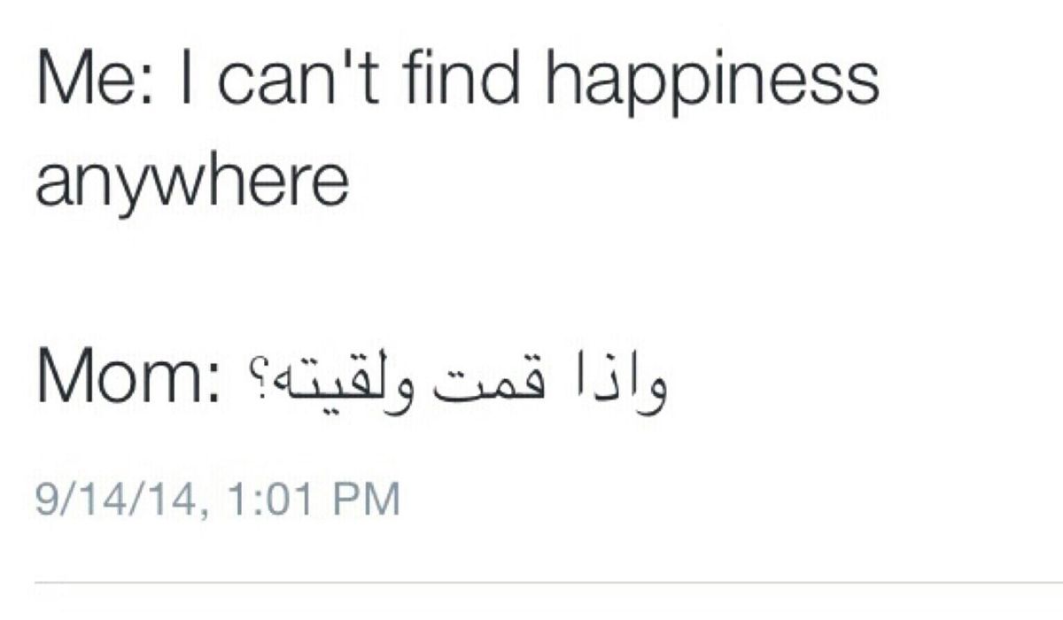 Mom's sassy response to sadness